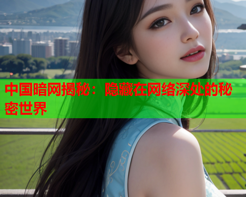 中国暗网揭秘：隐藏在网络深处的秘密世界