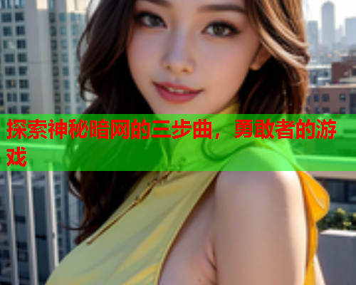 探索神秘暗网的三步曲，勇敢者的游戏