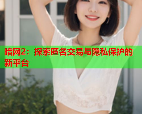 暗网2：探索匿名交易与隐私保护的新平台