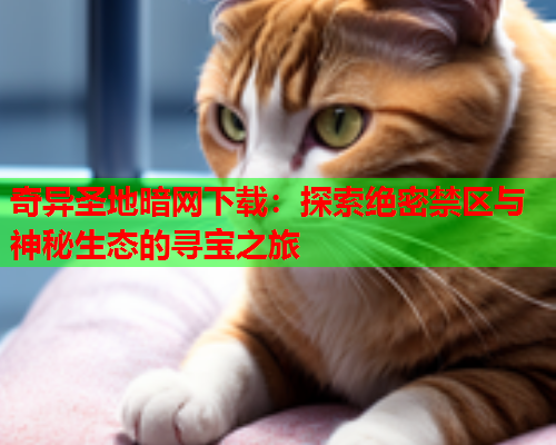 奇异圣地暗网下载：探索绝密禁区与神秘生态的寻宝之旅